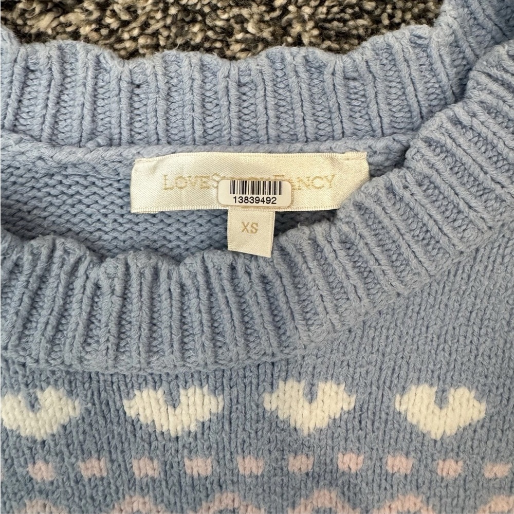 Love Shack Fancy XS Cropped Style Knit Sweater - Picture 5 of 5